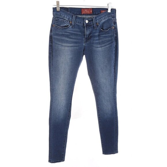 Lucky Brand Women's Brooklyn Skinny Ankle Jeans Denim Blue Whiskered Size 0/25 - Picture 3 of 6